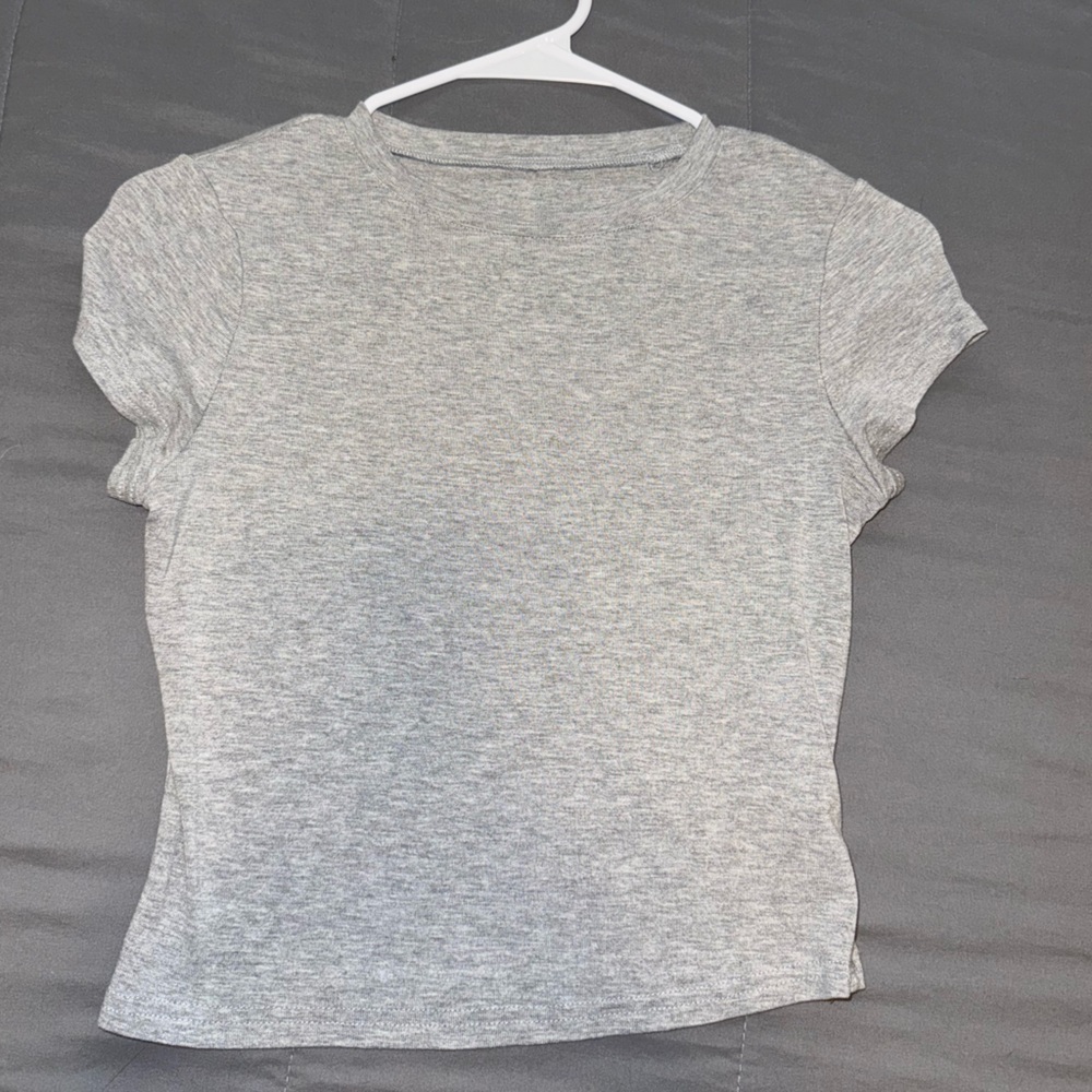 Grey Basic Tee